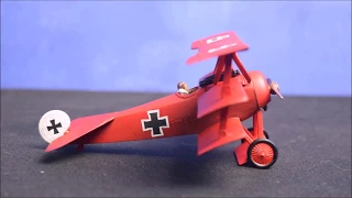 Fokker Dr.1 "Red Baron " Mister Craft 1 48 scale 1080p HD