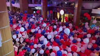 Fourth of July Celebration with Balloon Drop on Quantum of the Seas 2023