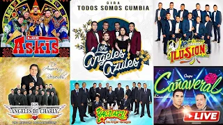 CUMBIAS MIX PARA BAILAR - LOS ANGELES AZULES, GRUPO CANAVERAL, LOS ASKIS, LOS ANGELES DE CHARLY, ...