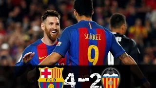 Barcelona vs Valencia 4-2 - All Goals & Extended Highlights - La Liga 19/03/2017