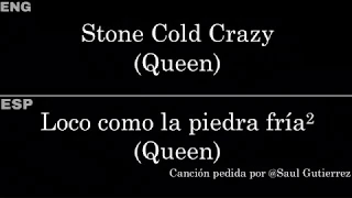 Stone Cold Crazy (Queen) — Lyrics/Letra en Español e Inglés
