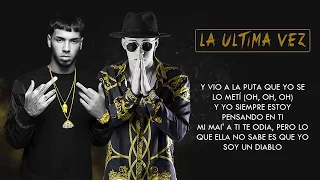 La Última Vez - Anuel AA ft. Bad Bunny | Video Letra 2017