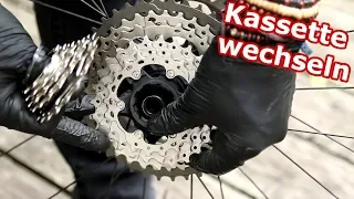 Kassette am Mountainbike wechseln