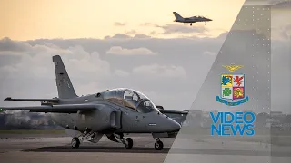 Al 61° Stormo atterrano i velivoli T-345A - Video News Aeronautica Militare