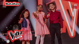 Isabella, Diana y Jean Simón cantan ‘Así Fue Mi Querer’- Batallas | La Voz Kids Colombia 2022