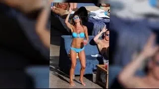 Danielle Lloyd twerks in a bikini in Las Vegas | Splash News TV | Splash News TV