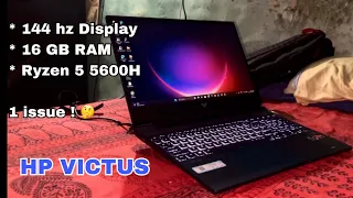 HP Victus | Ryzen 5 5600H AMD Radeon RX 6500M | 144 Hz Refresh Rate Gaming Laptop