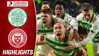 Celtic 2-1 Hamilton | Scott Brown’s Last Minute Goal Seals Celtic’s Victory | Ladbrokes Premiership