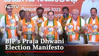 Karnataka Election 2023: BJP Releases Election Manifesto For Karnataka