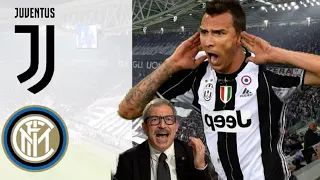 JUVENTUS INTER 1 0 ZULIANI ESPLODE AL GOL DI MANDZUKIC