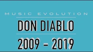 DON DIABLO: MUSIC EVOLUTION (2009 - 2019)