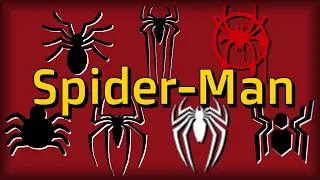 Animated Evolution of Spider-Man Logo 1962-2021