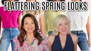 Flattering Spring Outfits for Women Over 40 | Best Spring Looks 2024