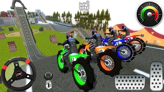 Motorcycle Extreme Racing Dirt - Off_Road Bikes Stunts #2 - Offroad Outlaws Android IOS Gameplay FHD