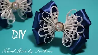 Bows of satin ribbon with your own hands