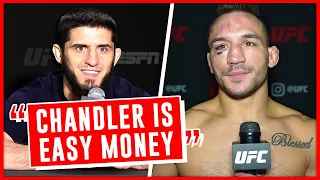 Islam Makhachev Loses It On Michael Chandler!
