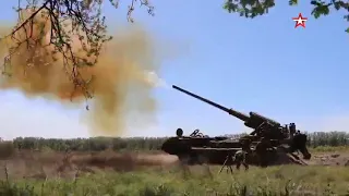 Тяжёлая артиллерия ВС РФ работает в харьковской области