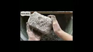 ASMR- Fav Clip 3 || Non Stop Concrete Sand Cement Water/Dry Crumbles🤤 #asmr #cementasmr #sandcement