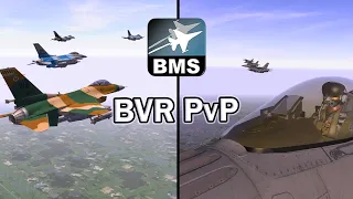 Falcon BMS 4.37 PvP | CATM BVR 8 vs 3 | Red Flag Rules
