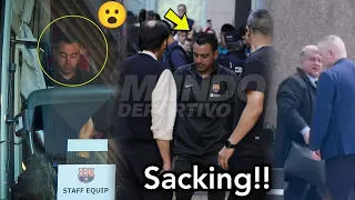 Bombshell!! Xavi SACKING, shocks everyone as Laporta orders in meeting 😱, see how Barcelona board