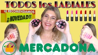 🔥TODOS los NUEVOS LABIALES CREMOSOS de MERCADONA💄 + TODOS los LOTES de HOMBRE 👝para NAVIDAD 🎄