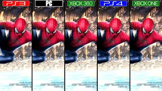 The Amazing Spider-Man 2 [ Ps3 vs PC vs Xbox360 vs Ps4 vs Xbox One ]  Graphics Comparison