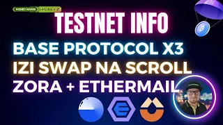 ✅ TESTNET Info - Base Goerli - Odos AstroFi BaseNames + ZORA + iZi Swap na SCROLL  MintDAO EtherMail