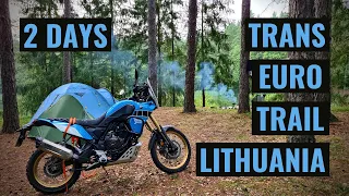 2 days moto trip on Tenere 700 - TET Lithuania