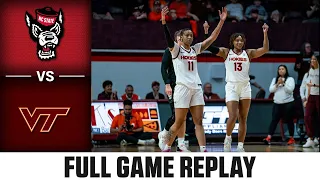 NC State vs. Virginia Tech Full Game Replay | 2022-23 ACC Women’s Basketball