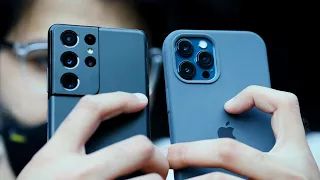 Samsung Galaxy S21 Ultra vs iPhone 12 Pro Max Camera Comparison