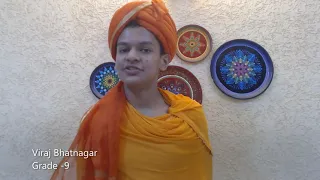 Monologue on Swami Vivekananda By VIRAJ BHATNAGAR