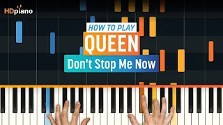 Piano Tutorial for "Don't Stop Me Now" by Queen | HDpiano (Part 1)