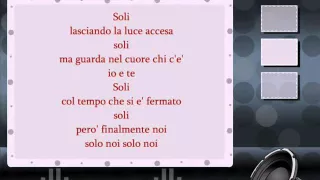 Adriano Celentano-Soli testo ( lyrics )