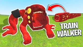 Train Eater becomes... TRAIN WALKER! (Garry's Mod)