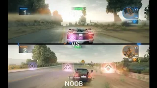 Blur noob vs pro