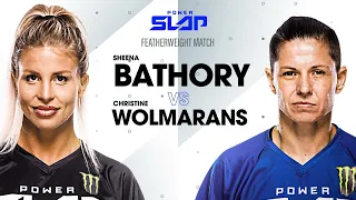 Sheena Bathory vs Christine Wolmarans | Power Slap 5 Full Match