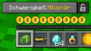 in Schwierigkeit Millionär Minecraft spielen !