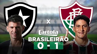 BOTAFOGO 0 x 1 FLUMINENSE Brasileirão Série A 2022 + Parciais Cartola FC 14ª Rodada | Narração