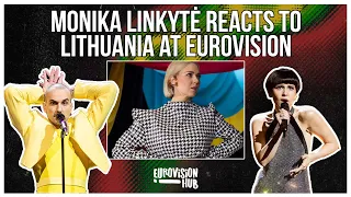 Monika Linkytė reacts to Lithuania at Eurovision | Eurovision Hub