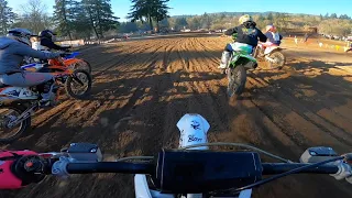 Woman's Class is Stacked | Semi Raw GoPro Footage from Woodland MX Race
