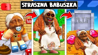 ŻYCIE STRASZNEJ BABUSZKI W MINECRAFT?! GPLAY & LUMI