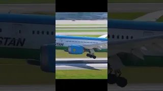 (Seoul) Uzbekistan Airways Boeing 787-8 (UK78703)—  / 4 years old     #shorts