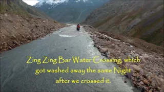 All Water crossings on Manali-Leh Highway| [UPDATE]9k views