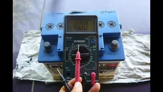 Как проверить аккумулятор мультиметром, измерение напряжения аккумулятора.