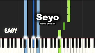 Mama Lydia M - Seyo | EASY PIANO TUTORIAL BY Extreme Midi