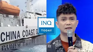 PH summons Chinese envoy over water cannon attack; Vhong Navarro grateful for justice | INQToday