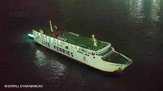 Lite Ferry 19 at Night | Ship Spotting from the Deck | 11-13 October 2021