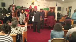 Jarell Smalls and Company going old school Church