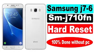 Samsung J7 6 (SM J710) Hard Reset/ Pattern Unlock Easy Trick With Keys 2023