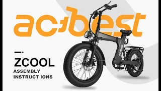 Quick Installation Steps Video of ACTBEST ZCOOL E-Bike